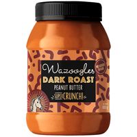 Wazoogles Dark Roast Super Crunchy Peanut Butter, 800g